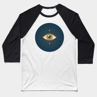 Astrology All Seeing Eye Baseball T-Shirt